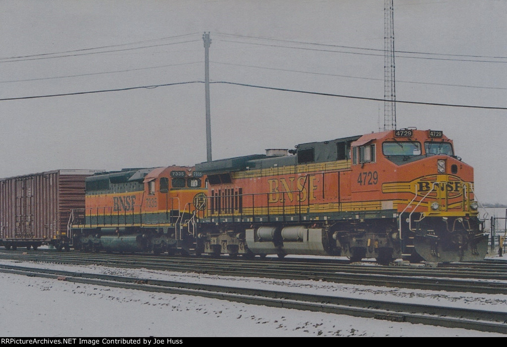 BNSF 4729 East